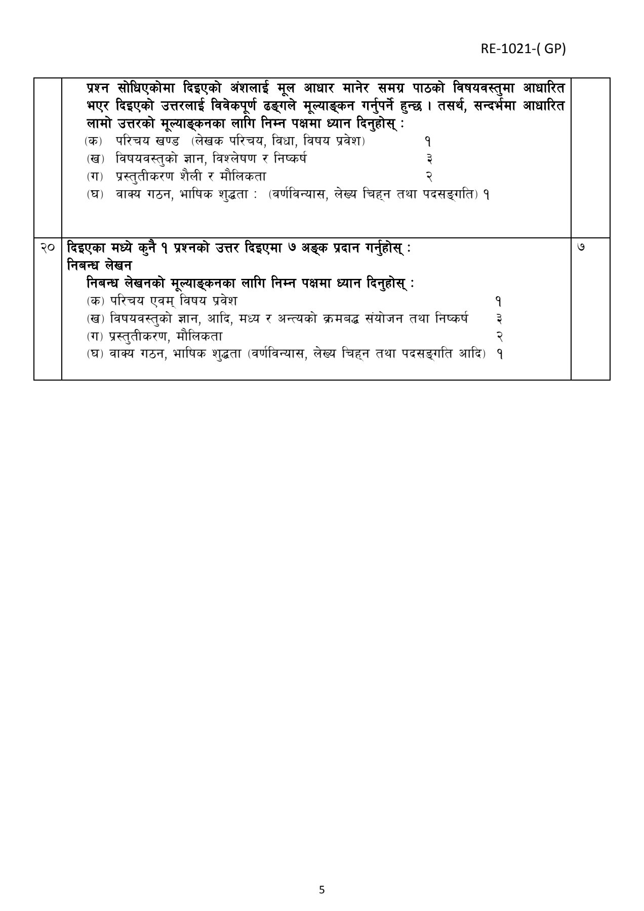 SEE NEPALI 2081_20 SEE NEPALI 2081_20