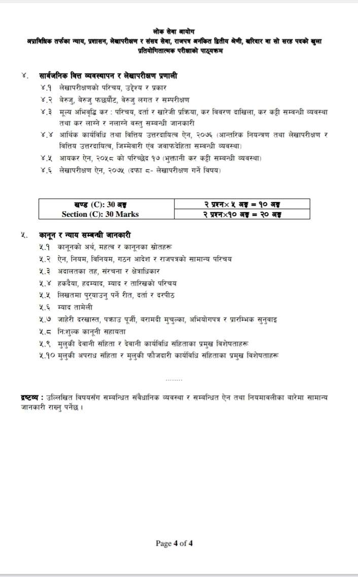 kharidar 3rd syllabus kharidar 3rd syllabus