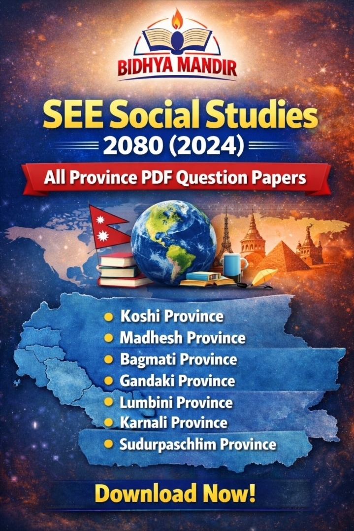 SEE Social 2080(2024)–All Provinces PDF Question Papers